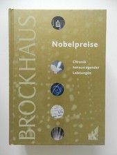 Nobelpreise Chronik herausragender Leistungen Chronologie Brockhaus 2001 Buch