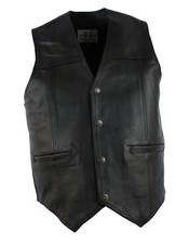 Herren rindlederweste leder - herren,