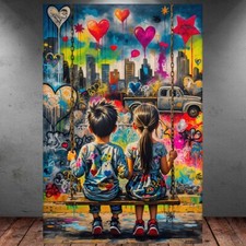 LEINWAND BILD XXL POP ART