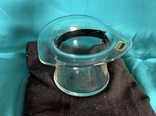 Sehr seltener Glas-Hut in