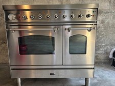 sehr gut erh ILVE Back/Kochherd mit 5 Kochpl.+je 5 Backschienen