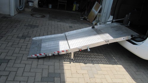 Rollstuhlrampe für pkw alu - für,