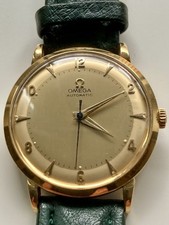 Uhr Omega Automatik, 18 Karat