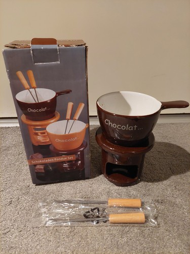 Schokoladen-Fondue-Set
