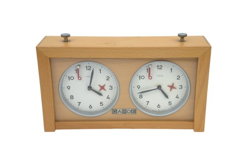 Schachspiel uhr garde - uhr,