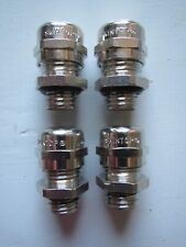 4 Kabelverschraubung Buchse Verbinder Metall Edelstahl U211 LAPP SKINTOP PG9 8mm