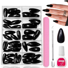 120 Stück Schwarz Künstliche