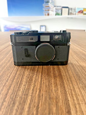 Canon 7 Rangefinder Kamera Schwarz Repaint