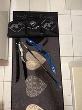 recurvebogen set gebraucht, 18lbs Wurfarme, 8 Pfeile