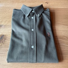 POLO RALPH LAUREN  Slim-Fit Oxfordhemd  Größe M in Khaki  Damen