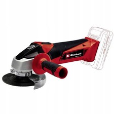 Einhell Akku-Winkelschleifer TC-AG 18/115 Li (18 V, 115 mm Scheiben-Ø, 28 mm)