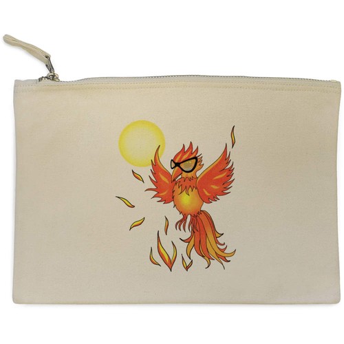 Canvas-Clutch/Accessoire-Etui