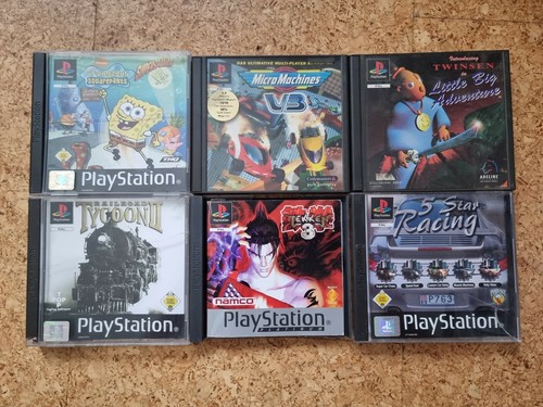 Spielesammlung 6 spiele - ps,