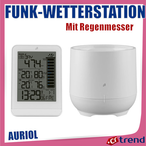 Auriol funk wetterstation mit - auriol, funk-wetterstation