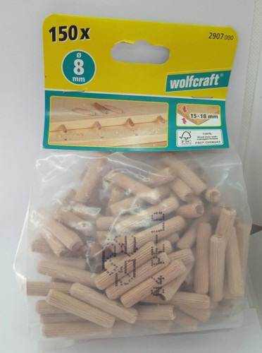 Wolfcraft langholzdübel x - langholzdübel, 8,0