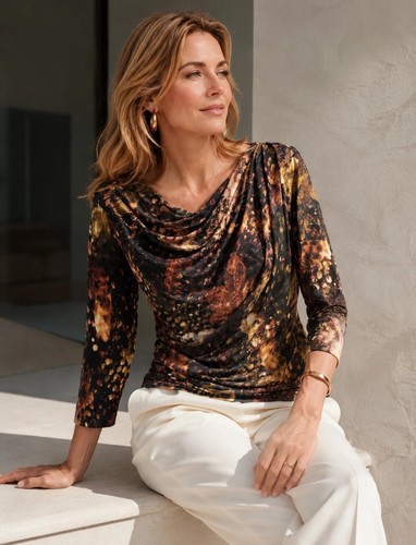 Escada luxury shirt m - escada,