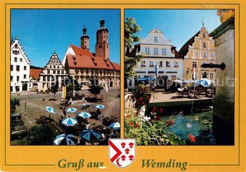 Wemding kirche marktplatz - wemding,