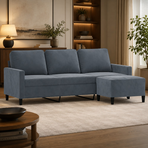 Sitzer samt sofa couch - 3-sitzer,