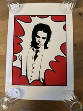 Nick Cave Giclée by EsQui- Signed & Numbered Print Poster