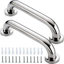 2x Edelstahl Handlauf Haltegriff Dusche Sicherheit Griff Badezimmer Badewanne WC