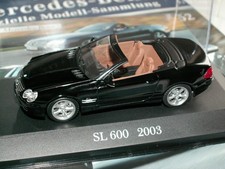 De Agostini " Mercedes Benz  SL 600 , 2003   Modell 1:43 ( Mit Heft )