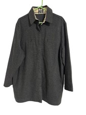 Burberry london woll hemdjacke - burberry,