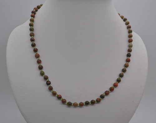 Achat bunte edelstein kette - achat,