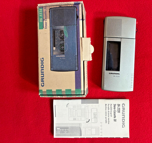 Grundig 2220 stenorette - grundig,