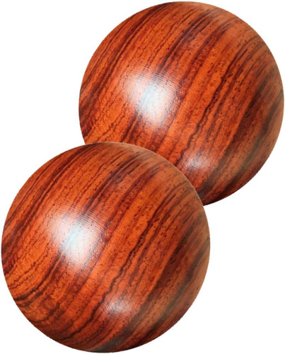 Massageball aus massivholz - aus,