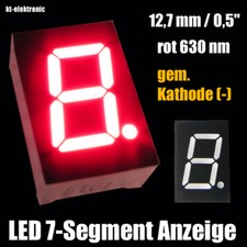 Stück led segment - 1, 7-segment