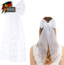 Kurz Brautschleier mit Perlen