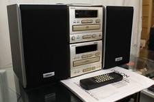 DENON D-M03 MINI STEREO ANLAGE KASSETTENDECK CD TUNER AUX/MD + BOXEN + BLUETOOTH