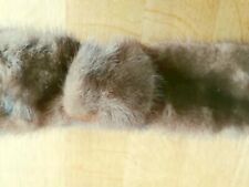 "Echt Nerz" Stirnband dunkelbraun " Ohrschützer