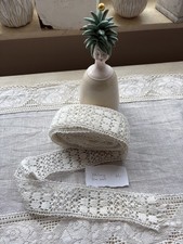 alte Spitze, Borte Nähen