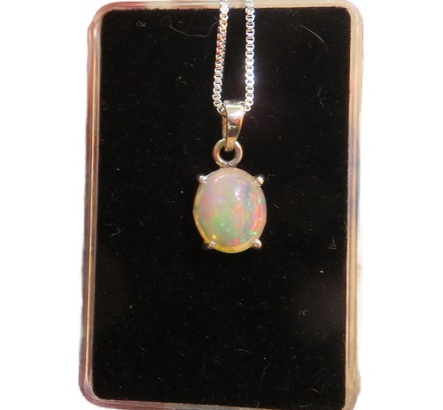 Edel opal cabochon anhänger - edel,
