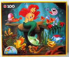 Neuw: JUMBO Walt Disney Puzzle Arielle Die Meerjungfrau - 100 Teile - Nr. 1283A