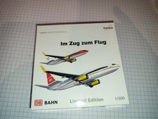 Herpa Im Zug zum Flug TUIfly Boeing 737-800DB Air One Art Nr 518369