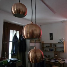 Vandeheg Deckenlampe Hängelampe, Kupferfarben,Kugeln,