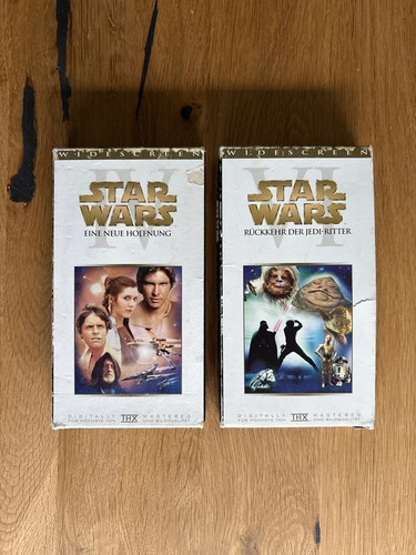 Star wars vhs - vhs, widescreen