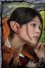 Larp Latex Halbling Ohren - hell  Epic Armoury