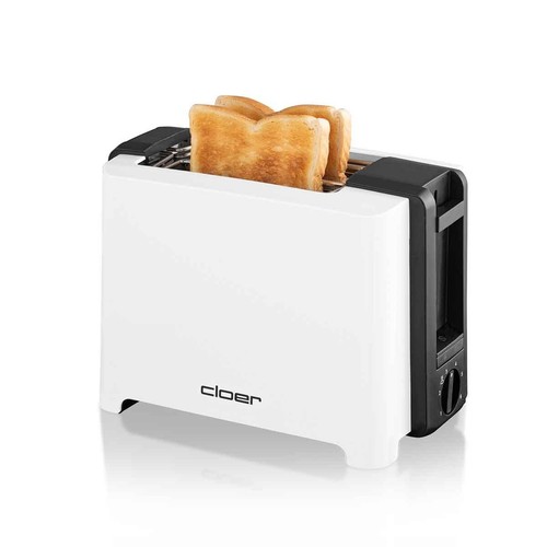 Toaster cloer 3531 - weiß, für