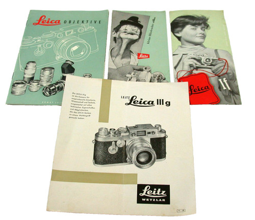 Leica leitz iiig broschüre - leica,