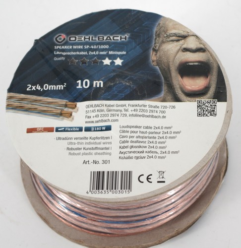 Oehlbach speaker wire 40 - speaker, sp-40