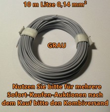 10 m Litze (Kabel) 0,14mm²