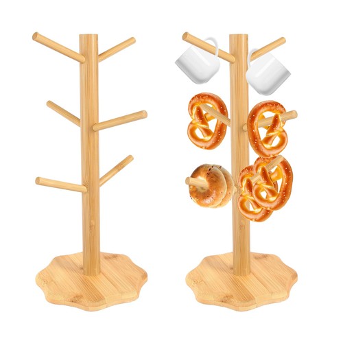 Stück brezelständer holz - stück,
