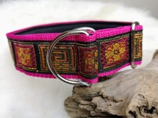 Zugstopp-Halsband mit Polsterung / Geschenk für Hunde / Tierschmuck / Windhund /