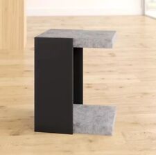 Beistelltisch - Nachttisch - Beton Optik - Schwarz - OVP