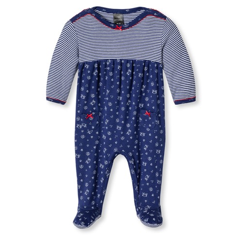 Schiesser baby anzug mit - anzug, fuss