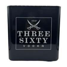 Three Sixty Vodka Flaschenkühler mit Deckel – stylisch, robust & markant