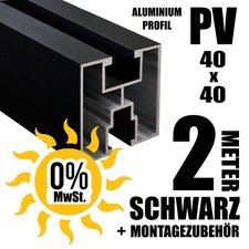 Meter schwarz alu pv - meter,